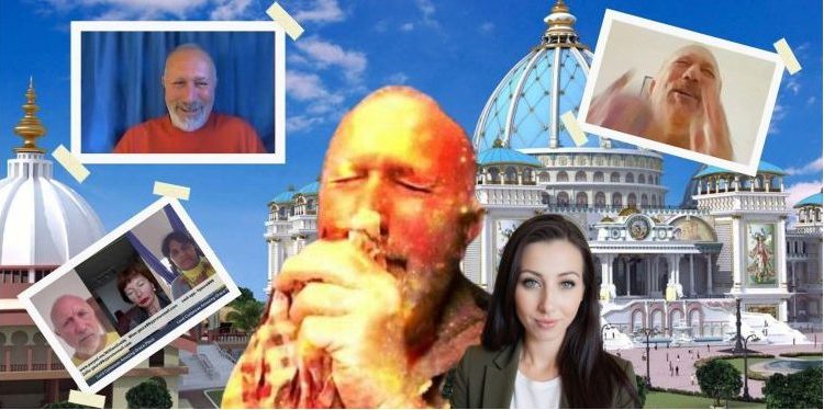 Symbolic representation of an emerging online spiritual community under media investigation
