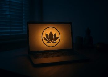 Symbolic representation of an emerging online spiritual community under media investigation