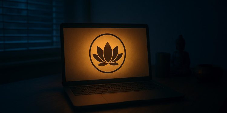 Symbolic representation of an emerging online spiritual community under media investigation