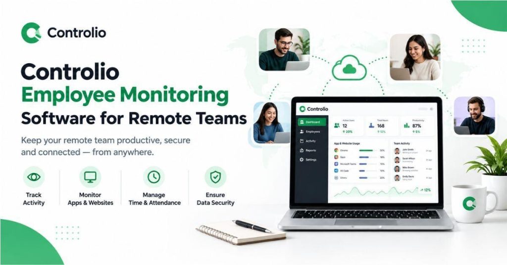 Image 1 of Controlio Employee Monitoring Software for Remote Teams in 2026